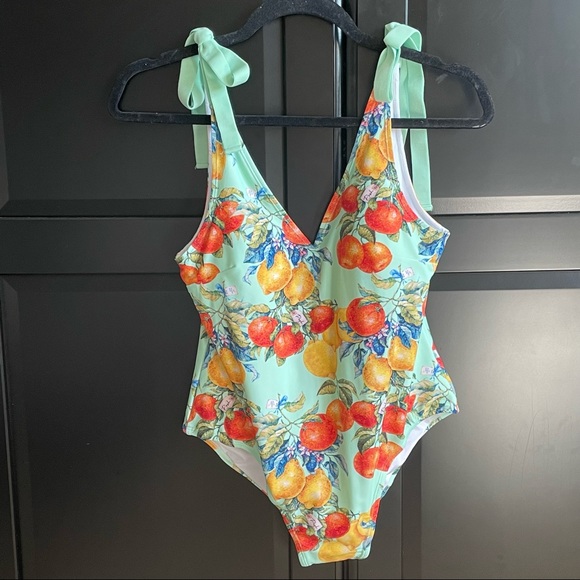 NWT Posh Peanut Women's One Piece Swimsuit L🍊 - Picture 4 of 16